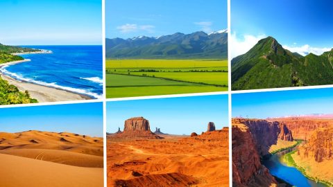 الله يرسم حدودًا للبيئات الجغرافية المختلفة