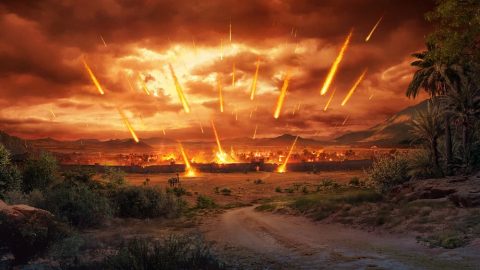 بعد مقاومة سدوم المتكررة والعداء لله، محاها الله تمامًا من الوجود